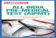 Careers All IndIA Pre-MedIcAl TesT (AIPMT)€¦ · techniques, his success mantra in AIPMT and tips for future AIPMT aspirants. A believer of recreational activities, Tejaswin says
