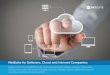NetSuite for Software, Cloud and Internet Companies · NetSuite for Software, Cloud and Internet Companies NetSuite is the only cloud ERP/financials solution purpose-built for software