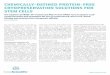 CHEMICALLY-DEFINED PROTEIN-FREE CRYOPRESERVATION SOLUTIONS ... · CHEMICALLY-DEFINED PROTEIN-FREE CRYOPRESERVATION SOLUTIONS FOR STEM CELLS The adoption of PRIME-XV ® FreezIS and