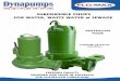 SUBMERSIBLE PUMPS FOR WATER, WASTE WATER & SEWAGE - …€¦ · Flo-Max submersible pumps are suitable for clear water, wastewater and sewage applications, manufactured in Australia