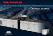 PRO SERIES MONOCHROME DOCUMENT SYSTEMSWith an MX-PE11 Fiery Server, the Sharp Pro Series Monochrome Document Systems become a powerful integrated solution for managing high-volume,