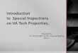 Introduction to Special Inspections on VA Tech Properties. · 2016-05-26 · Introduction to Special Inspections on VA Tech Properties. ... (Design drawings, shop drawings, mix designs,