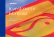 Investment In Mongolia - · PDF file The concept of the Mongolian state was founded by Genghis Khan (Chinggis Khaan) when he unified disparate nomadic tribes in 1206. By the time he