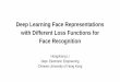 Deep Learning Face Representations with Different Loss ...dl.ee.cuhk.edu.hk/slides/face_losses.pdf · uses both face identification and verification signals as loss functions. Sun,