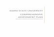 comprehensive assessment Plan - Idaho State University · Idaho State University’s Assessment Model ... Principles that affect assessing student learning and services come from