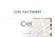 CIEL FACTSHEET · Transmara/ Alteo Grid sq.m of office space Main Investments (% ownership) 20.96% Over 4,500Also!partof!the!CIEL!Agro!&!Property! employees 71.06% International Partner