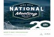 AIRA 2019 National Meeting Agenda with Presentation Links · 20 AIRA 2019 National Meeting 20th Anniversary Agenda Tuesday, August . 13. 10:45am–11:45am . Ask the Experts . A