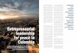 Entrepreneurial leadership for peace in · 2016-08-16 · Por qué fracasan los países: Los orígenes del poder, la prosperidad y la pobreza. Bogotá: Editorial Planeta, 2012. Ireland