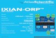 V 1.4 IXIAN-ORP - Atlas Scientific · The Atlas Scientific IXIAN ™ ORP Transmitter has a simple single point calibration protocol. Place the probe in the 225mV calibration solution