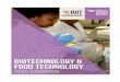HANDBOOK FOR 2020 - Durban University of Technology Bio an… · FOOD TECHNOLOGY. The above Department offers programmes in . BIOTECHNOLOGY and . FOOD SCIENCE & TECHNOLOGY. This handbook
