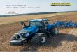 New HollaNd T8 - condellispaul.gr · New Holland’s SideWinder™ II armrest makes the T8 range intuitive to operate for reduced fatigue. All key functions are immediately recognizable