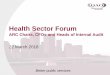 Health Sector Forum - Queensland Audit Office · 22/03/2018  · to the integrated SAP S/4HANA (finance, assets, purchasing) and SAP Ariba (strategic sourcing) solutions by 31 December