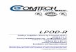 LPOD-R Outdoor Amplifier / Block Up Converter (BUC) · ER-LPODR-EA3 Rev - Errata A for MN-LPODR Rev 3 Comtech EF Data Documentation Update . Subject: Chapter 1, Section 1.4.4, Power