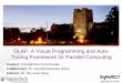 GLAF: A Visual Programming and Auto- Tuning Framework for ...research.cs.vt.edu/seec/2015-08-workshop/SEEC_F15_Krommydas.pdf · synergy.cs.vt.edu Conclusion GLAF targets domain experts