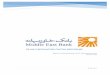 Middle East Bank · 0 | P a g e Basel 3 Standardised and F-IRB Approaches 20 March 2019 MIDDLE EAST BANK PILLAR 3 REGULATORY CAPITAL DISCLOSURE