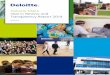 Deloitte Malta | Year in Review and Transparency Report 2014 · Deloitte invests in outstanding people of diverse talents and backgrounds and empowers them to achieve more than they