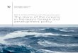 The place of the oceans in Norway's foreign and ... · The place of the oceans in Norway’s foreign and development policy The place of the oceans in Norway’s foreign and development