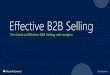 Effective B2B Selling - InsideView · Click on “View All” to see the list of people you are connected to. 2. You can filter connections by Job Level, Function, or Connection Level