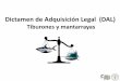Dictamen de Adquisición Legal (DAL) Legal Acquisition... · Dictamen de Adquisición Legal (DAL): Garantizar la legalidad de conformidad con la CITES Para que una Parte emita un