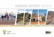 ANNUAL REPORT 2014/15 - gov · KMF Knowledge Management Framework KZn KwaZulu-Natal ... PAc Project Advisory Committee PFMA Public Finance Management Act PMDs Performance Management
