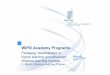 WIPO Academy Programs - zis.gov.rs · Compulsory at Carol Davila U. of Med & Phar, Bucharest Senior faculty, research managers Biotechnology and IP [75 participants] Patent Information