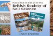 Published on behalf of the British Society of Soil Science · Soil Use and Management European Journal of Soil Science Welcome from EJSS and SUM Donald Davidson and Steve Jarvis What