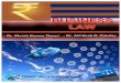 BUSINESS LAW 2015 - giapjournals.org€¦ · SALIENT FEATURES OF THE BOOK Written in a clear and easy – to understand manner, this book on Business Law adopts a fresh and narrative