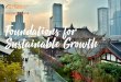 ESG REPORT 2018 Foundations for Sustainable Growth · Foundations for Sustainable Growth ESG REPORT 2018. We have always felt a responsibility to help ... surveyed about 50 institutional