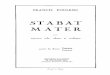 Francis Poulenc, Francis (1899-1963) - Stabat Mater. Francis Poulenc, Francis (1899-1963) - Stabat Mater