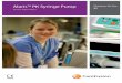 Alaris™ PK Syringe Pump Directions For Use · 1000DF00331 Issue 7 4/48 Alaris® PK Syringe Pump TCI Overview For anaesthetic agents the effect-site (or bio-phase) is not the plasma4