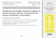 Velocity of movement to assess landslides vulnerabilitystructures and velocity of movement to assess landslides vulnerability O. Cuanalo, E. Bernal, and G. Polanco Tecnosolum, Ingeniería