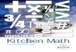 Everyday Math Skills Workbooks series - Kitchen Math · Kitchen Math is one workbook of the Everyday Math Skills series. The other ... finding the unit cost and buying large appliances