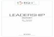 LEADERSHIP...No one knows your role like you do. Although this report offers insight into how your EQ-i 2.0 results can Although this report offers insight into how your EQ-i 2.0 results