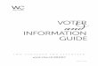 VOTER and INFORMATION GUIDE - Ward Church€¦ · Deanna Hatmaker Mark Lewis Je" Whitmore John Willis Nominating Committee One-Year Term Vote for no more than 7 Deb Adler Alan Brace
