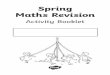Spring Maths Revision · Maths Revision Activity Booklet. Help the shop keeper by putting these numbered daffodils in the correct order, from smallest to largest number. Collect the