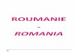 ROUMANIE ROMANIA - SPACE · INDUSTRIA CARNII.RO May – June 2015 (1/4) Sos. Berceni nr. 96 – Corp. B Et. 2 Apt. 7 Bucuresti  Roumanie / Romania - 2