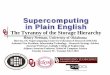 The Tyranny of the Storage Hierarchy - University of Oklahoma · The Tyranny of the Storage Hierarchy Henry Neeman, University of Oklahoma. Director, OU Supercomputing Center for