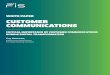 WHITE PAPER CUSTOMER COMMUNICATIONS - FIS · This white paper addresses the critical importance of customer communications during Digital Banking Transformation, with ... As Capgemini’s