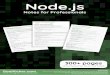 Node.js Notes for Professionals€¦ · Node.js Node.js Notes for Professionals Notes for Professionals GoalKicker.com Free Programming Books Disclaimer This is an uno cial free book