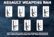 ASSAULT WEAPONS BAN...first ban through Congress, is among the many Democrats— both presidential candidates and on Capitol Hill—who are pressing to reinstate it or enact a new