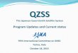 Program Updates and Current status - UNOOSA · Program Updates and Current status Fifth International Committee on GNSS Torino, Italy ... 7 0 Ground Track of a QZSS Satellite At least