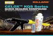 CELOX KQS Series - hubbellcdn · CELOX™ KQS SERIES S F I T T IN G S 3 SEALING MATERIALS FEATURES-SPECIFICATIONS E489370 LR11716 Applications Sealing Compound ... 2” 6.8 oz. 2