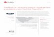 Ford Motor Company speeds development and delivery with ... · redhat.com Case study Ford Motor Company speeds development and delivery with Red Hat OpenShift 3 “We have several