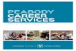 PEABODY CAREER SERVICES - Vanderbilt University · Specific best practices along this timeline include: • Pre-Orientation—Introductory letter with career ... improvement is making