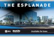 THE ESPLANADE - JLL brochure...The Esplanade’s premier location offers unrivaled connectivity to several regional highway systems, allowing tenants and visitors quick access to the
