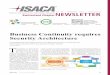 NEWSLETTER - ISACA€¦ · 17. – 18.11.2016 P-CRPR2 RESILIA - Cyber Resilience Practitioner, 2 days 5. – 7.12.2016 P-COF3 COBIT5 Foundation, 3 Tage 12. – 14.12.2016 P-CSFU3