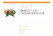 ’RULES’ OF ENGAGEMENT - Helios HR · ‘RULES’ OF ENGAGEMENT Drivers of employee engagement include the development and maintenance of employee knowledge, skills, and abilities
