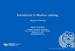 Introduction to Machine Learning - Bayesian Learning · Introduction to Machine Learning Bayesian Learning Varun Chandola Computer Science & Engineering ... 3 Squares 0.075 1.000e-04