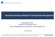 Innovative Business Models for Demand Side Management · 2018-06-07 · Innovative Business Models for Demand Side Management No part of this publication may be circulated, quoted,