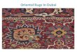 Oriental Rugs In Dubai